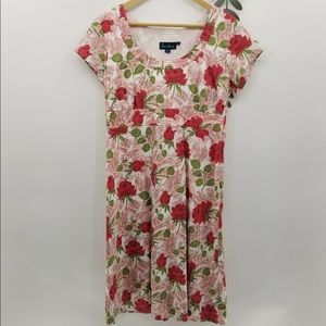 Boden Rose Short Sleeve Dress Size 10